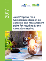 Joint Proposal for a Compromise decision on agreeing one measurement point for recycling & one calculation method