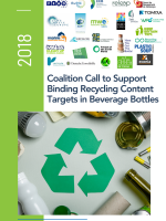 Binding targets beverage bottles